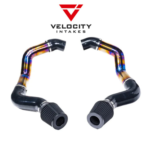Velocity Racing Intake F90 M5 M8 TITANIUM FRONT MOUNT INTAKE – Velocity Intakes